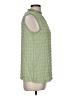 Fred David Green Sleeveless Blouse Size M - photo 4