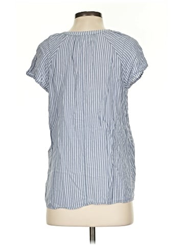 Isabel Maternity Short Sleeve Blouse (view 2)