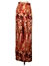 Shein Print Red Formal Skirt Size 4 - photo 2