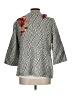 Chico's Gray Blazer Size Lg Petite (2) - photo 2