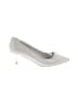 Unbranded Metallic Silver Heels Size 11 - photo 1