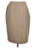 Alfred Dunner 100% Polyester Solid Tan Casual Skirt Size 12 - photo 1