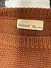 Be Cool 100% Acrylic Stripes Brown Pullover Sweater Size L - photo 7