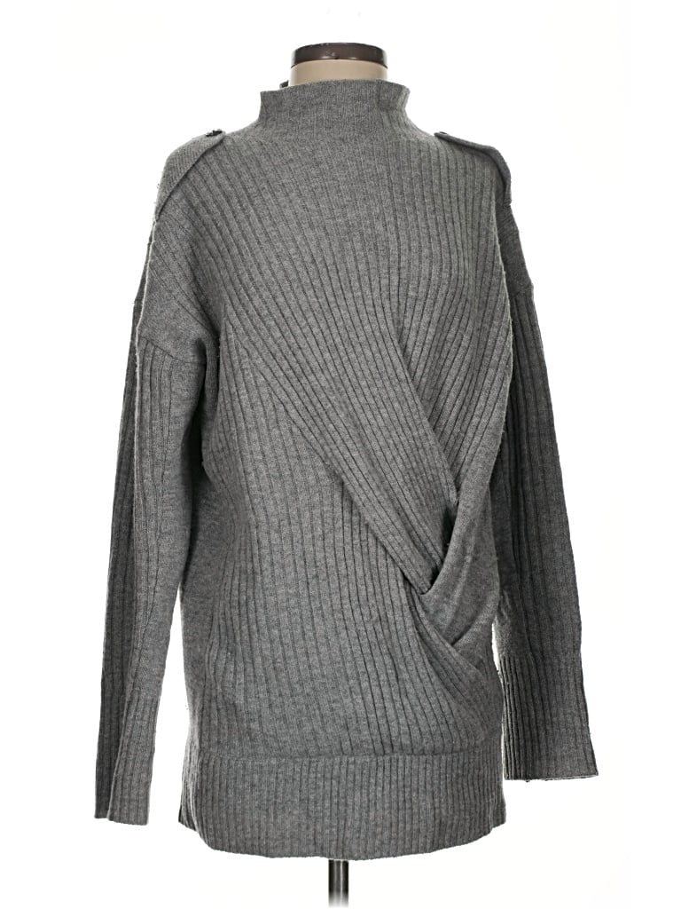 Pre-owned Rag & Bone Wool Pullover Sweater In Gray
