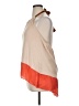 Deletta Color Block Tan Sleeveless Blouse Size XL - photo 5
