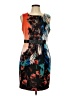 Bisou Bisou Graphic Orange Cocktail Dress Size 12 - photo 1