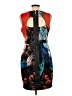 Bisou Bisou Graphic Orange Cocktail Dress Size 12 - photo 2