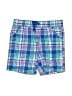 First Impressions 100% Cotton Plaid Blue Shorts 18-24 MO / 24 MO - photo 1