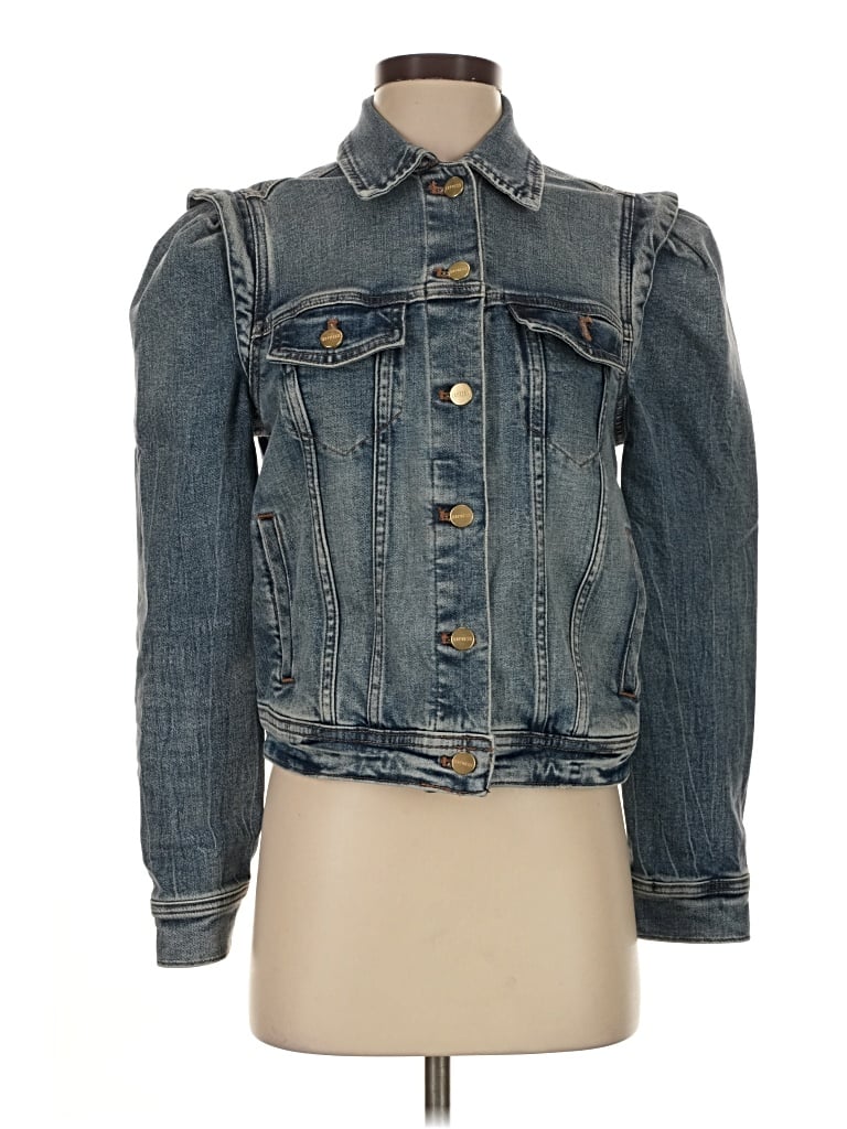 Pre-owned Express Denim Jacket In Blue