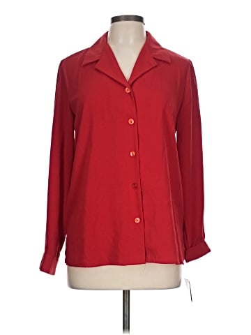 Sag Harbor Long Sleeve Blouse (view 1)