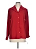 Sag Harbor Red Long Sleeve Blouse Size 10 - photo 1