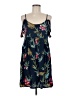 Roxy 100% Viscose Tropical Blue Casual Dress Size M - photo 1