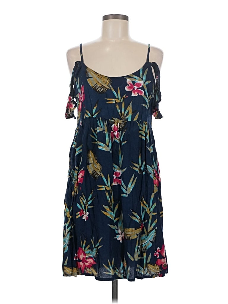 Pre-owned Roxy Casual Dress In Blue