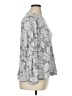 Ellen Tracy Paisley Silver Pullover Sweater Size XL - photo 4