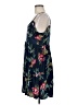 Roxy 100% Viscose Tropical Blue Casual Dress Size M - photo 5