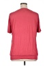 Design History Pink Short Sleeve Blouse Size 1X - photo 2