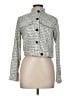 Shein Houndstooth Silver Jacket Size 6 - photo 1