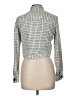 Shein Houndstooth Silver Jacket Size 6 - photo 2