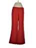 Elevenses Red Linen Pants Size 2 - photo 1