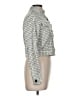 Shein Houndstooth Silver Jacket Size 6 - photo 4
