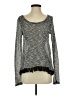 Tea n Rose Gray Long Sleeve Top Size S - photo 1