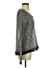 Tea n Rose Gray Long Sleeve Top Size S - photo 4