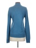 Blair 100% Acrylic Blue Long Sleeve Turtleneck Size S - photo 2