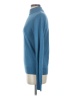 Blair 100% Acrylic Blue Long Sleeve Turtleneck Size S - photo 5