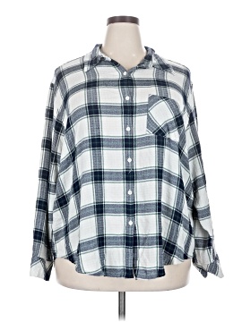 Lane Bryant Long Sleeve Button Down Shirt