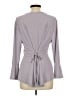 Cato Gray 3/4 Sleeve Blouse Size L - photo 2