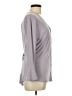 Cato Gray 3/4 Sleeve Blouse Size L - photo 4
