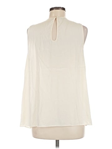 Moschino Cheap And Chic Sleeveless Silk Top (view 2)