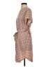 Shein Print Brown Casual Dress Size S - photo 5