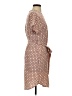 Shein Print Brown Casual Dress Size S - photo 4