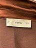 MNG 100% Polyester Brown Coat Size L - photo 6