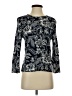 Garnet Hill 100% Wool Paisley Blue Wool Pullover Sweater Size S - photo 1
