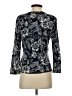 Garnet Hill 100% Wool Paisley Blue Wool Pullover Sweater Size S - photo 2