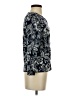 Garnet Hill 100% Wool Paisley Blue Wool Pullover Sweater Size S - photo 4