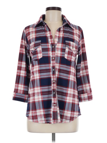 Market and Spruce 3/4 Sleeve Blouse (view 1)