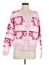 Serra Hearts Pink Cardigan Size M - photo 1