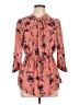Justify 100% Polyester Pink Casual Dress Size L - photo 1