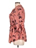 Justify 100% Polyester Pink Casual Dress Size L - photo 5
