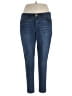 Democracy Solid Blue Jeans Size 16 - photo 1