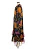 Mud Pie 100% Polyester Print Brown Cocktail Dress Size S - photo 5