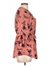 Justify 100% Polyester Pink Casual Dress Size L - photo 4