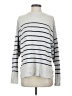 Zara Stripes Silver Pullover Sweater Size S - photo 1