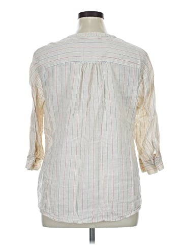 Lane Bryant 3/4 Sleeve Button-Down Shirt (view 2)