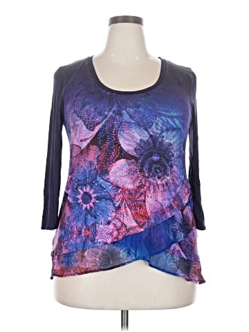 Desigual 3/4 Sleeve Top (view 1)