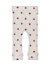 Unbranded Hearts Ivory Snow Pants With Bib Size 80 cm / US 12-18 MO - photo 2