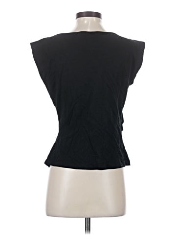 Olivia Grey Sleeveless Blouse (view 2)